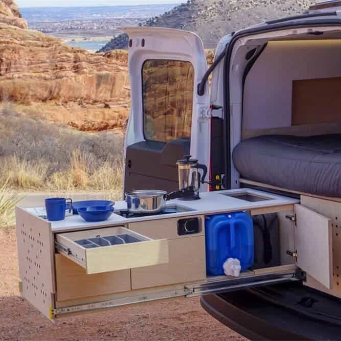 Camper van, RV and trailer Camper van, RV and trailer